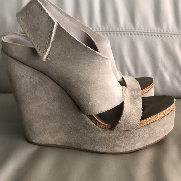 Pedro Garcia platform wedge sandals size 8 - Picture 3 of 7